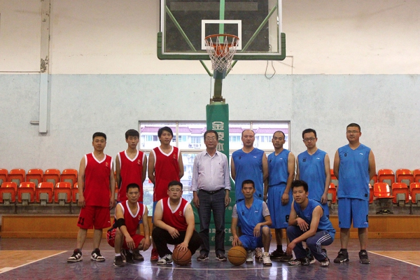 浙江中立建設(shè)有限公司工會活動—藍球比賽