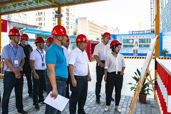 蓮都區(qū)2022年質(zhì)量月活動暨“樣板引路，全面提升質(zhì)量安全水平”現(xiàn)場觀摩會在浙江中立建設(shè)承建項目召開